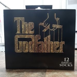 New! The Godfather 12 Days Of Socks. 8 Pair Low Cut 4 Pair Crew. Size 6 - 12.